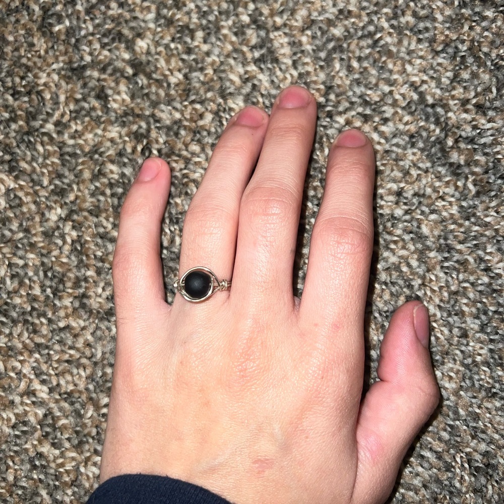 Handmade wire ring, size 5.5